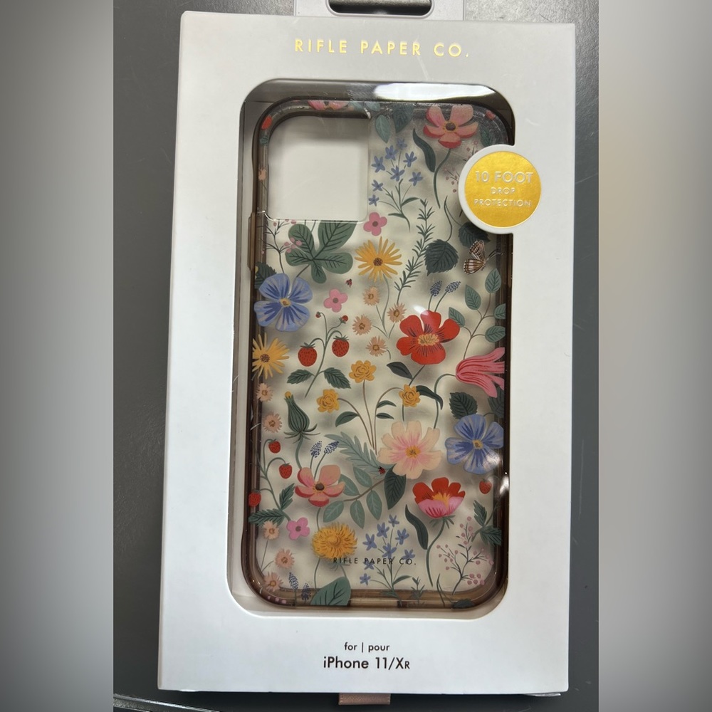 Rifle Paper Co. iPhone Case for 11/XR NIB